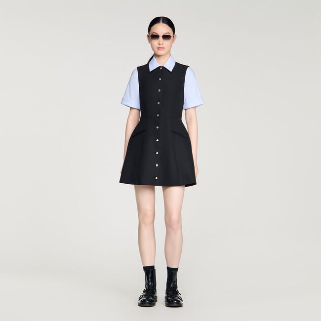 2-in-1 mini dress