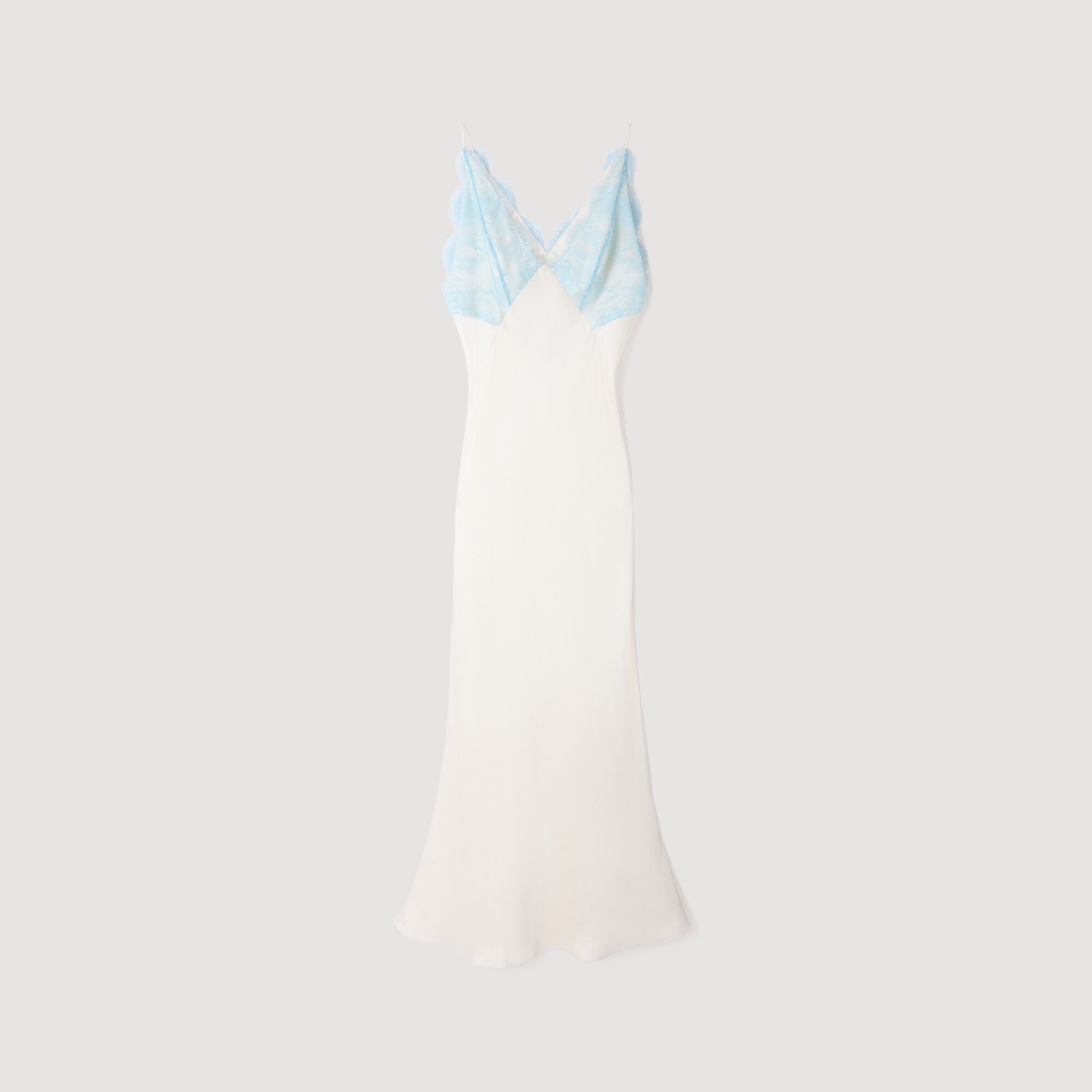 Lingerie-style maxi dress