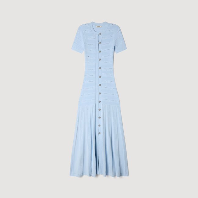 Knit maxi dress