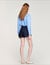 Embroidered cotton shorts