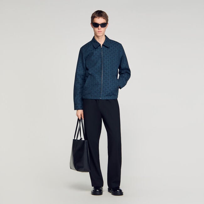 Square Cross denim jacket