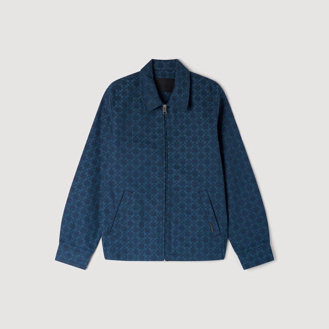 Square Cross denim jacket