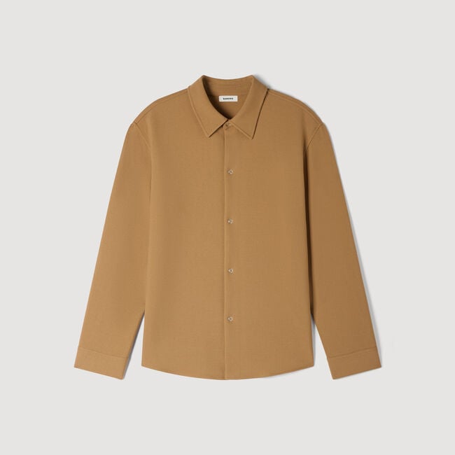 Long-sleeved jersey shirt