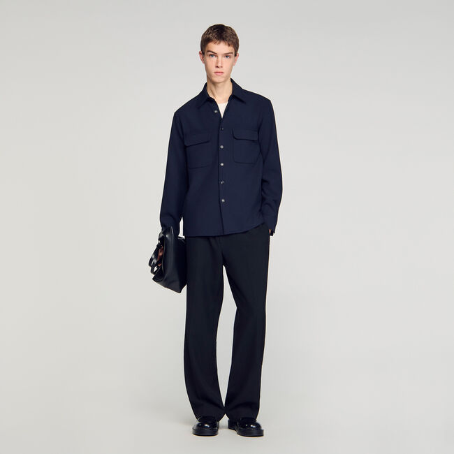 Patch pocket shirt