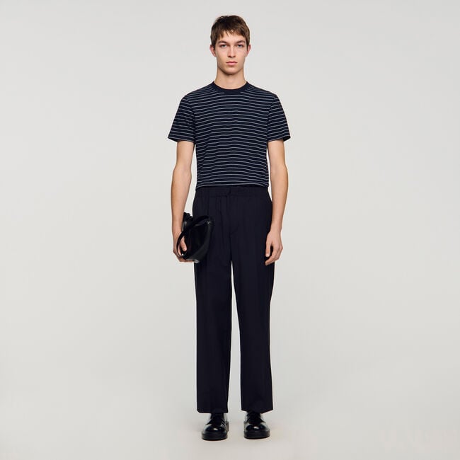 Wide-leg trousers