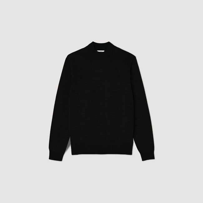 Mock neck sweater