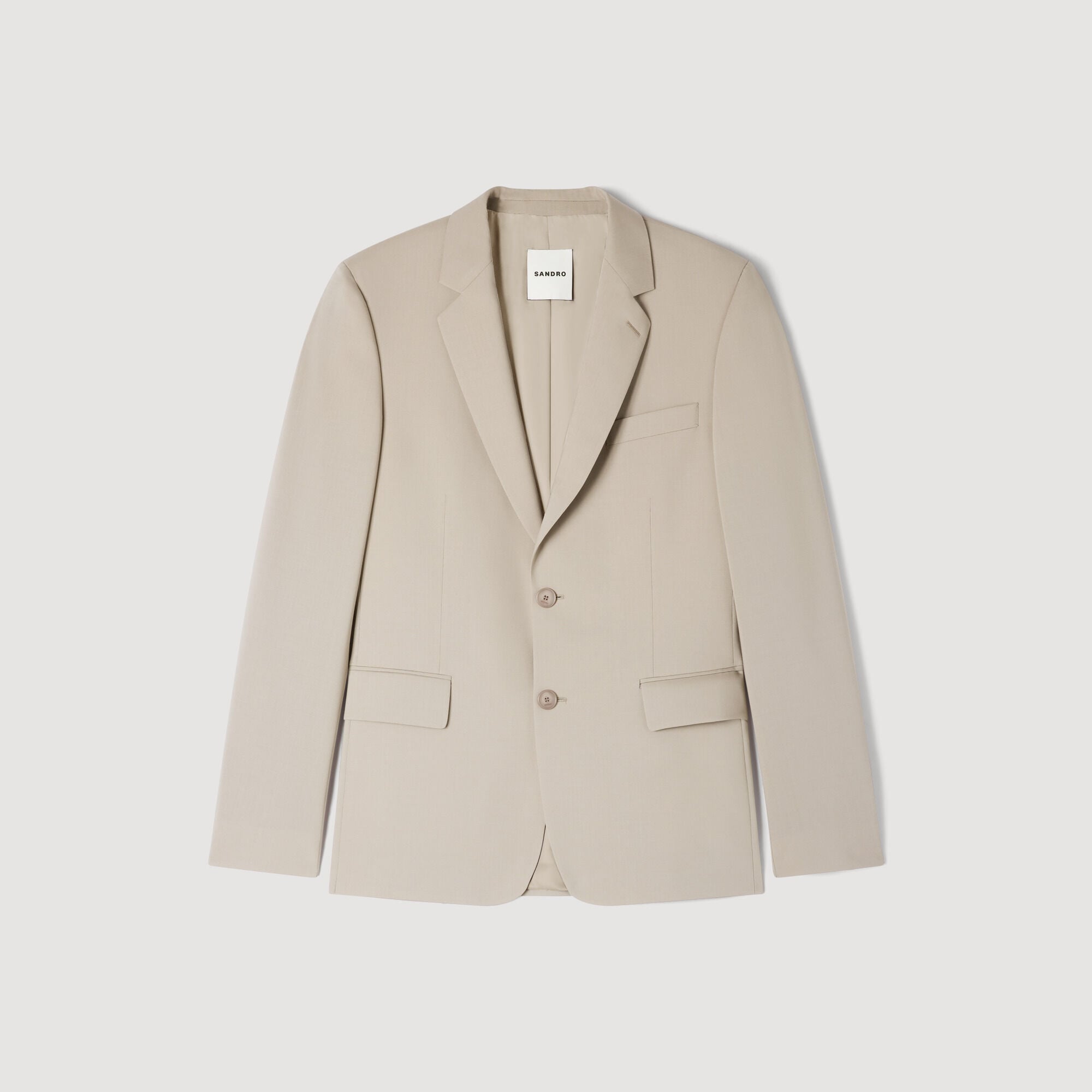 Wool suit jacket