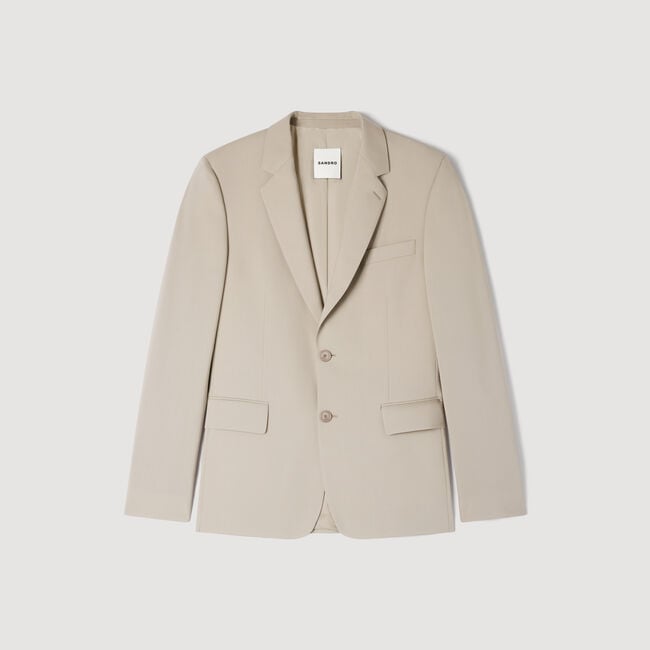 Wool suit jacket